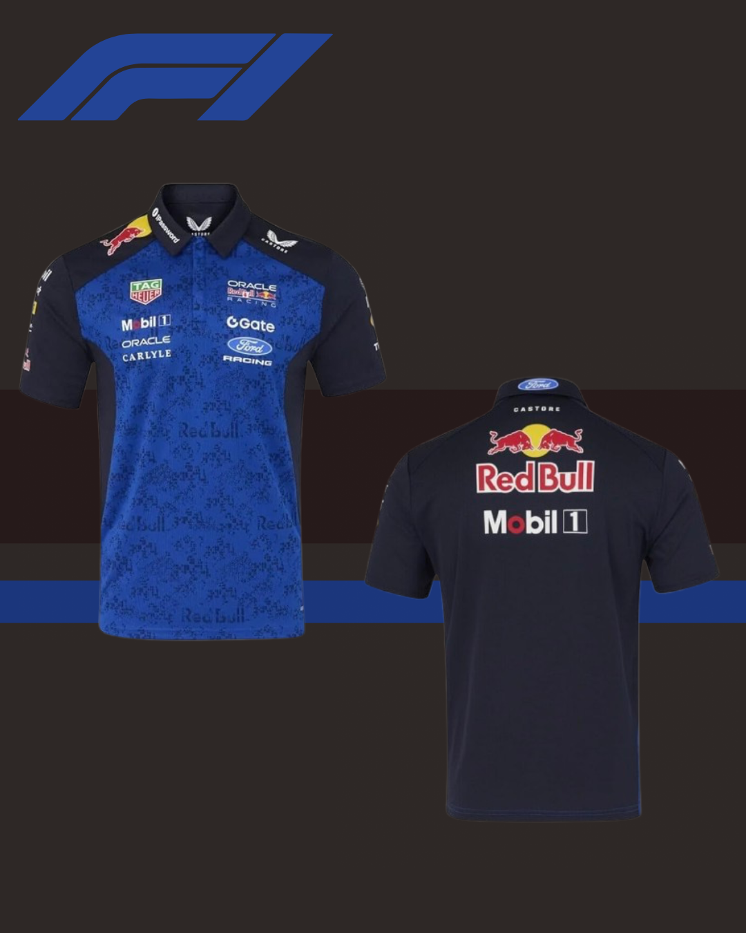 💙🐂🏁 ORACLE RED BULL RACING 2026–2027 OFFICIAL TEAM POLO & SHIRT
