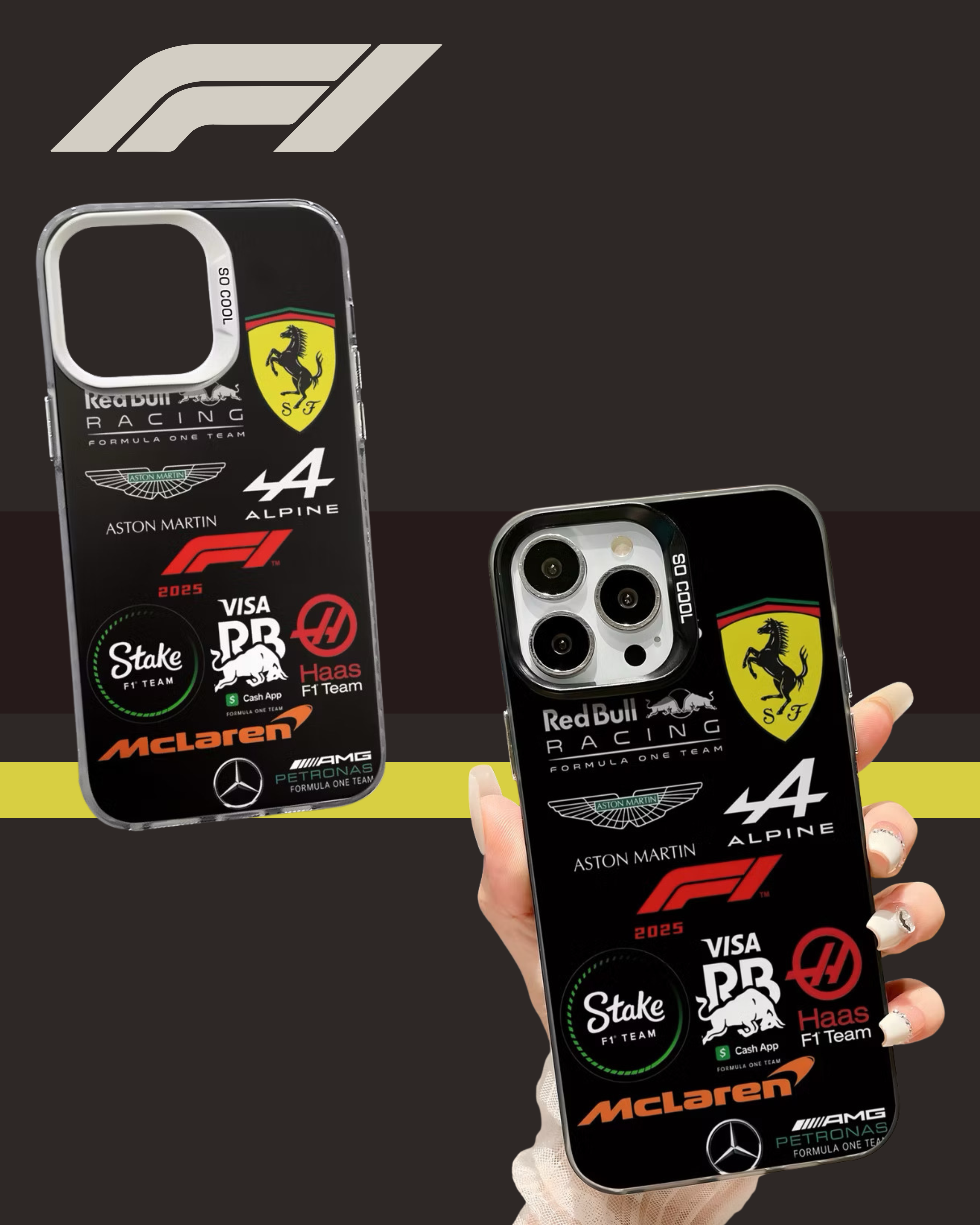 🇵🇭🏎️🏁 FILIPINO-INSPIRED F1 TEAM ARTIST CASES