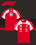 🔴🏁 SCUDERIA FERRARI 2026–2027 OFFICIAL TEAM POLO & SHIRT