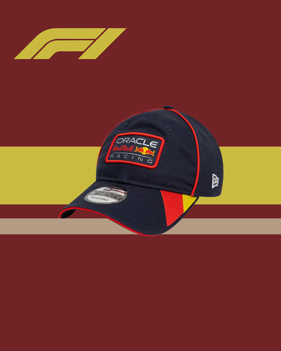 💙🐂🏁 ORACLE RED BULL RACING 2025–2026 OFFICIAL TEAM CAP BY NEW ERA