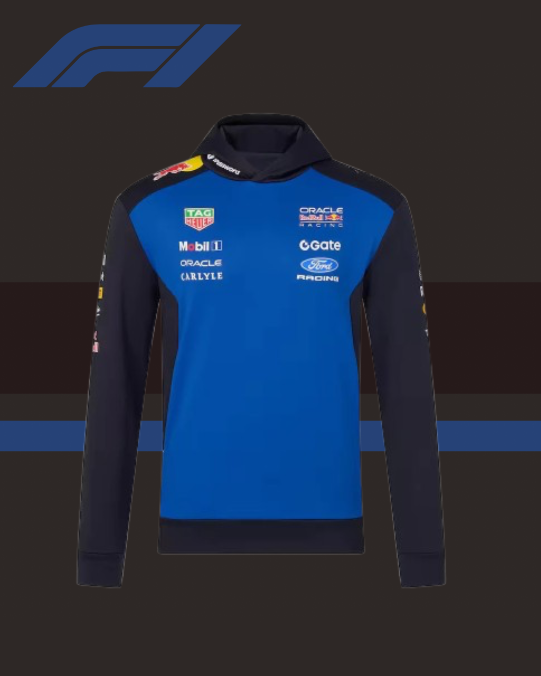 💙🐂🏁 ORACLE RED BULL RACING 2026–2027 OFFICIAL TEAM HOODIE