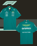 🟢🏁 ASTON MARTIN ARAMCO F1 TEAM 2026–2027 OFFICIAL TEAM POLO & SHIRT