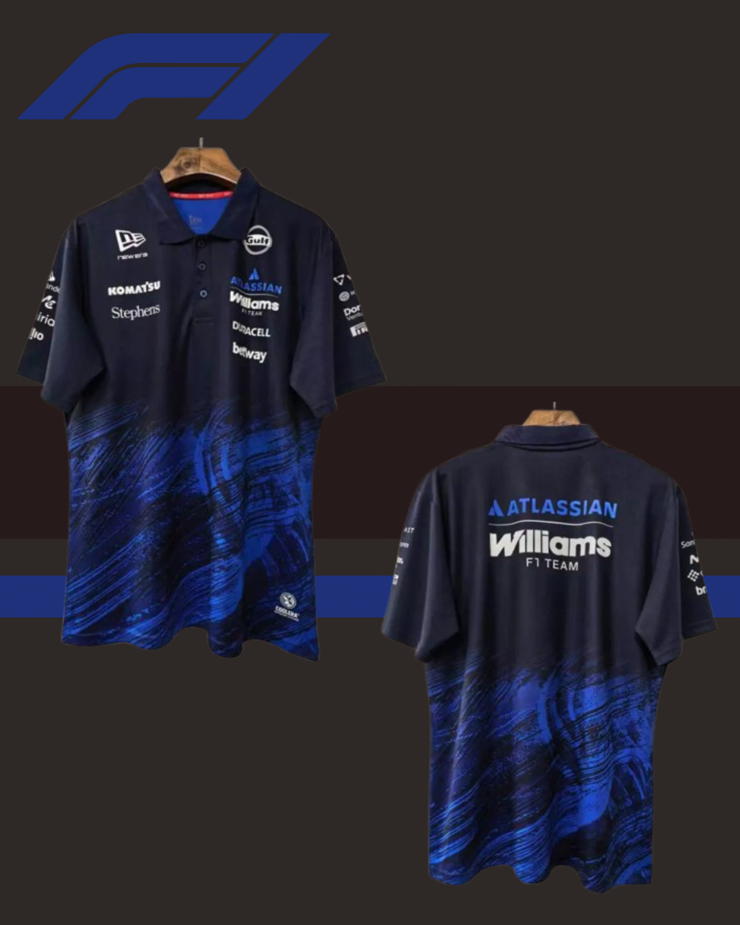 🇬🇧🏁 WILLIAMS RACING 2026–2027 OFFICIAL TEAM POLO & SHIRT