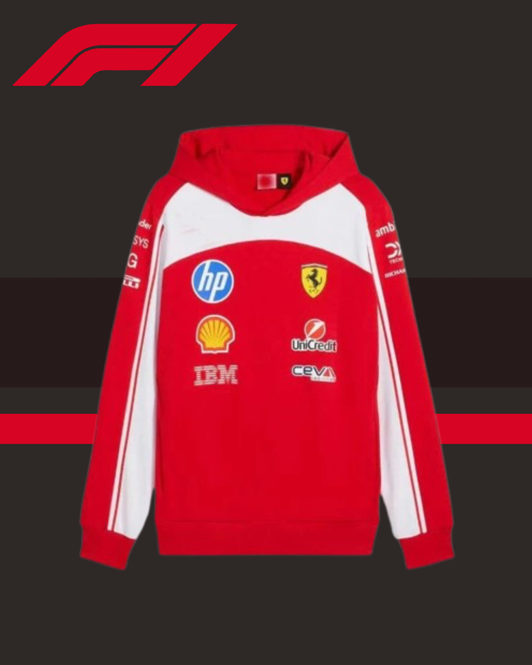 🏎️🔴🏁 SCUDERIA FERRARI 2026–2027 OFFICIAL TEAM JACKET