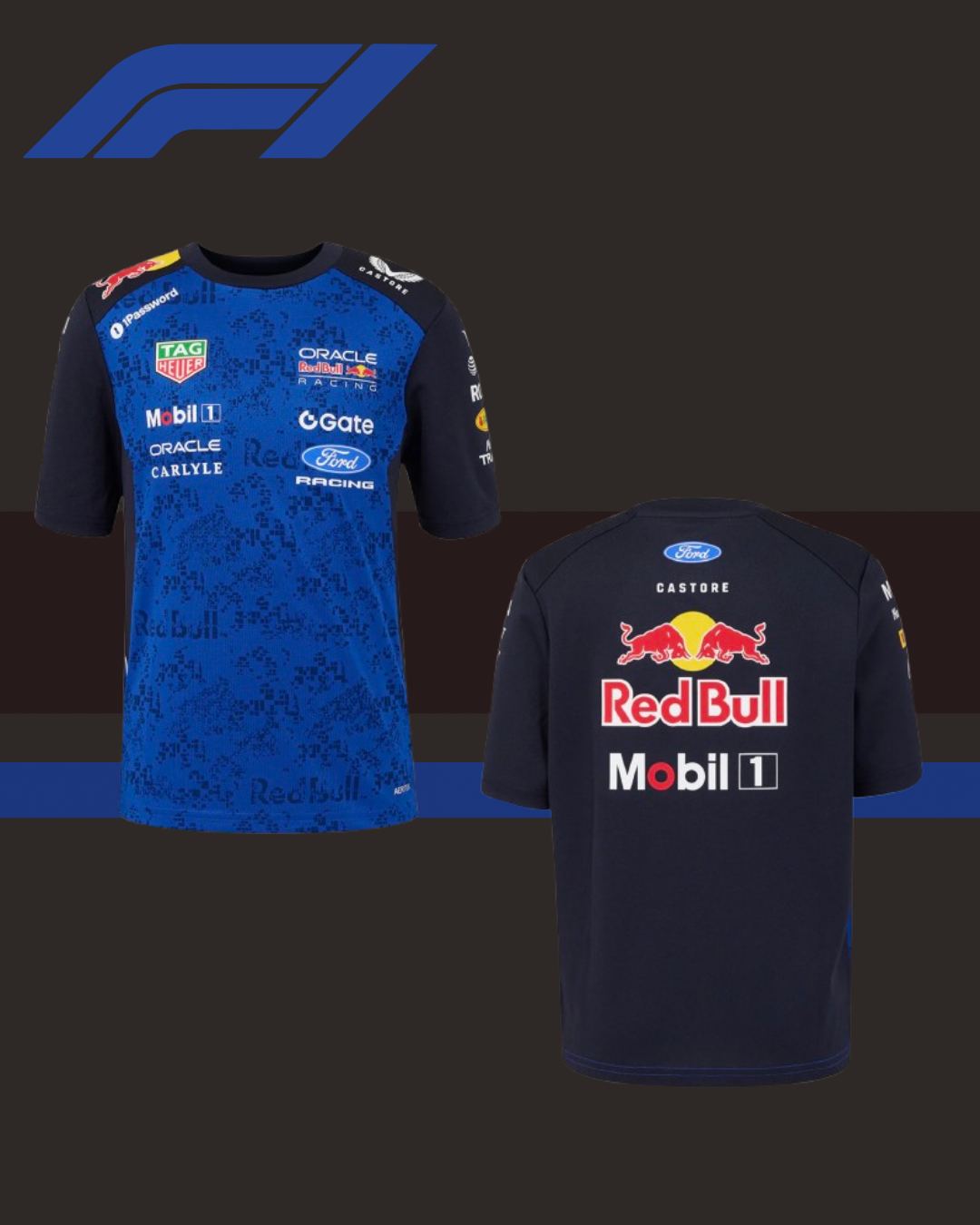 💙🐂🏁 ORACLE RED BULL RACING 2026–2027 OFFICIAL TEAM POLO & SHIRT