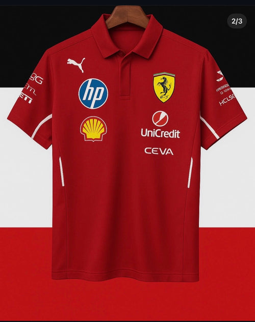 🏎️🔴🏁 SCUDERIA FERRARI 2025 TEAM APPAREL