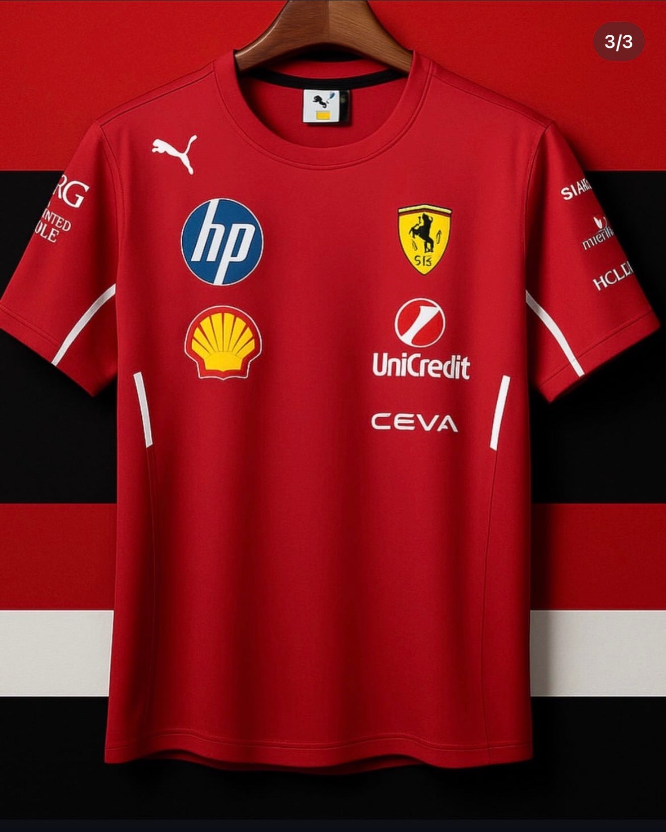 🏎️🔴🏁 SCUDERIA FERRARI 2025 TEAM APPAREL