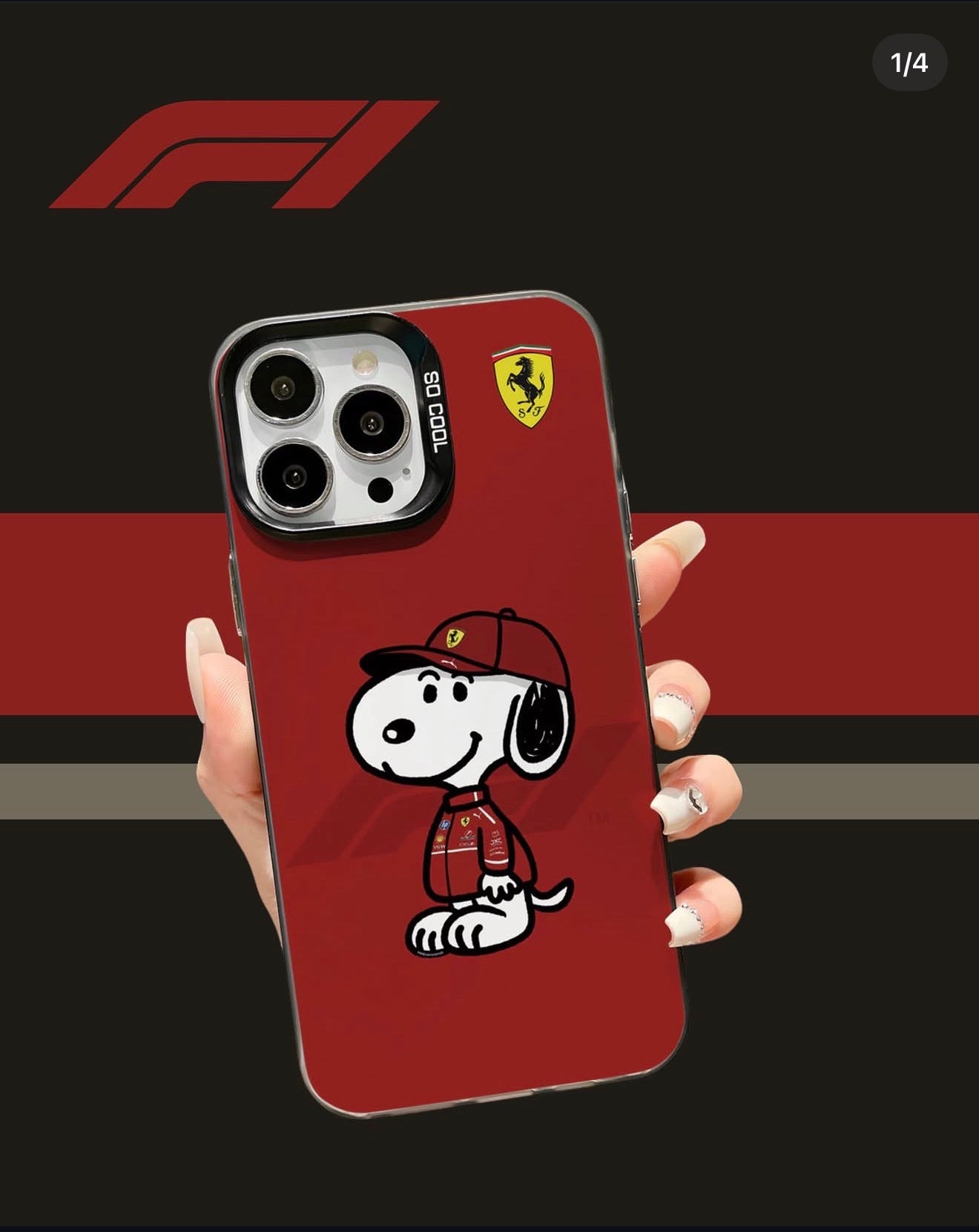🏎️🇵🇭🏁 SCUDERIA FERRARI FILIPINO ARTIST INSPIRED IPHONE CASE
