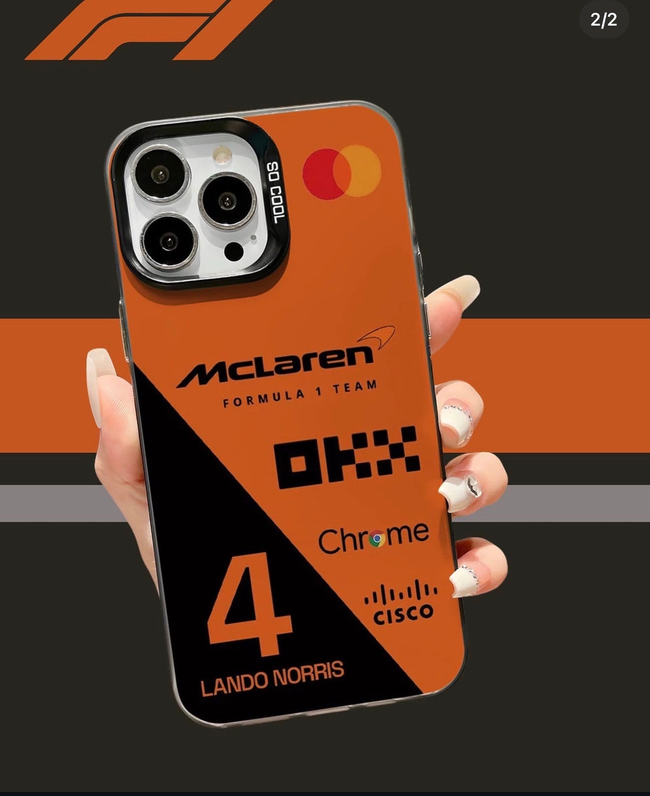 🧡🇵🇭🏁 McLAREN F1 TEAM FILIPINO ARTIST INSPIRED PHONE CASE